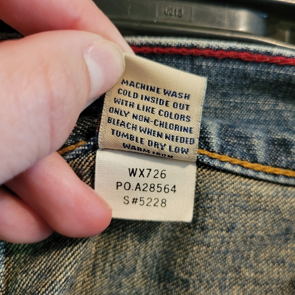 Vintage Abercrombie & Fitch Straight Leg Denim Jeans Pants - Picture 6 of 11